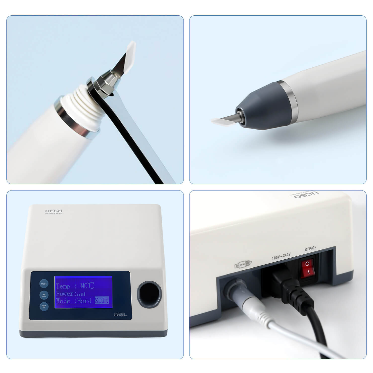 Dental Ultrasonic Carving Knife Electric Brackets Engraving Cutting Polisher - azdentall.com