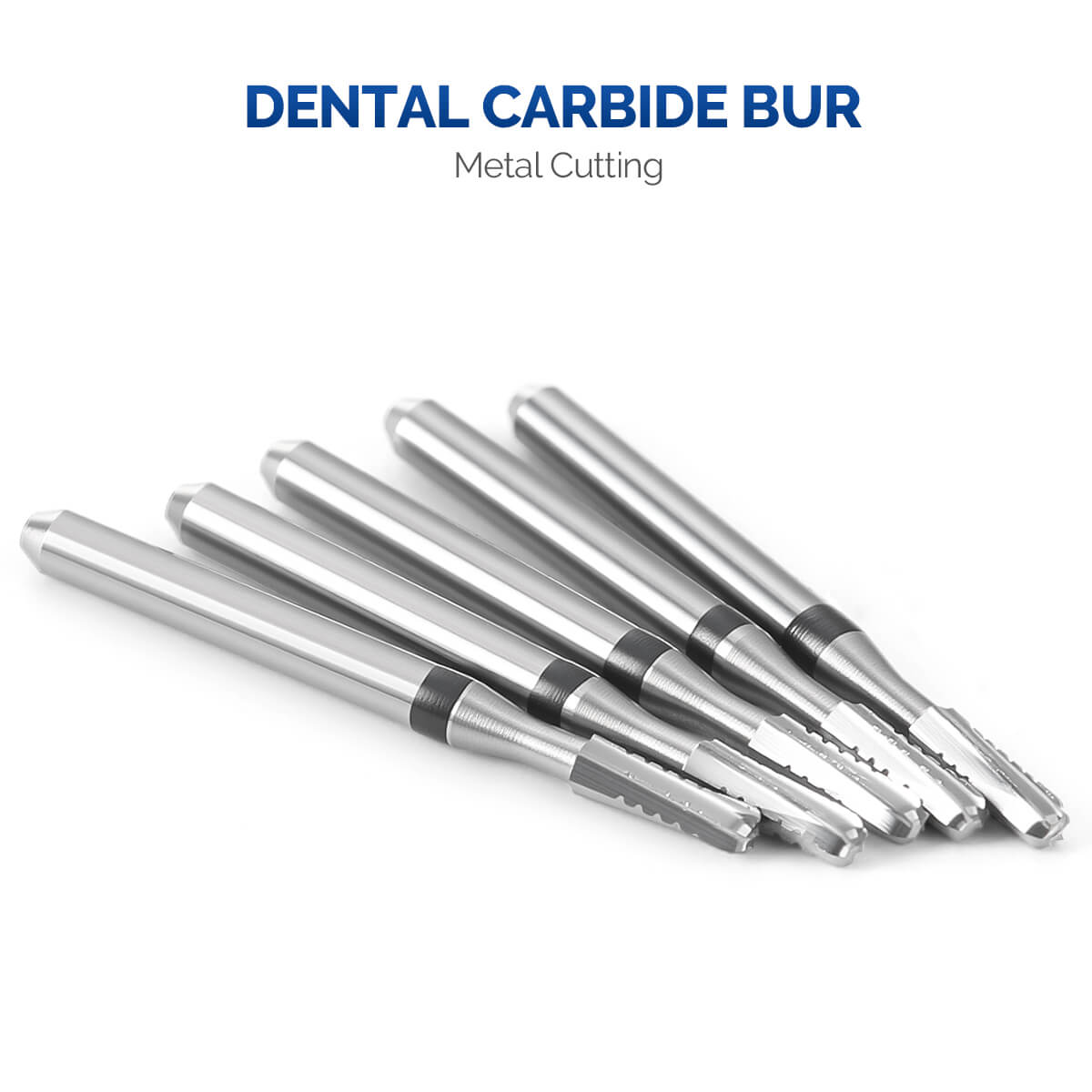 Dental Tungsten Carbide Bur FG 1958 Metal Cutting 10pcs/Box - azdentall.com