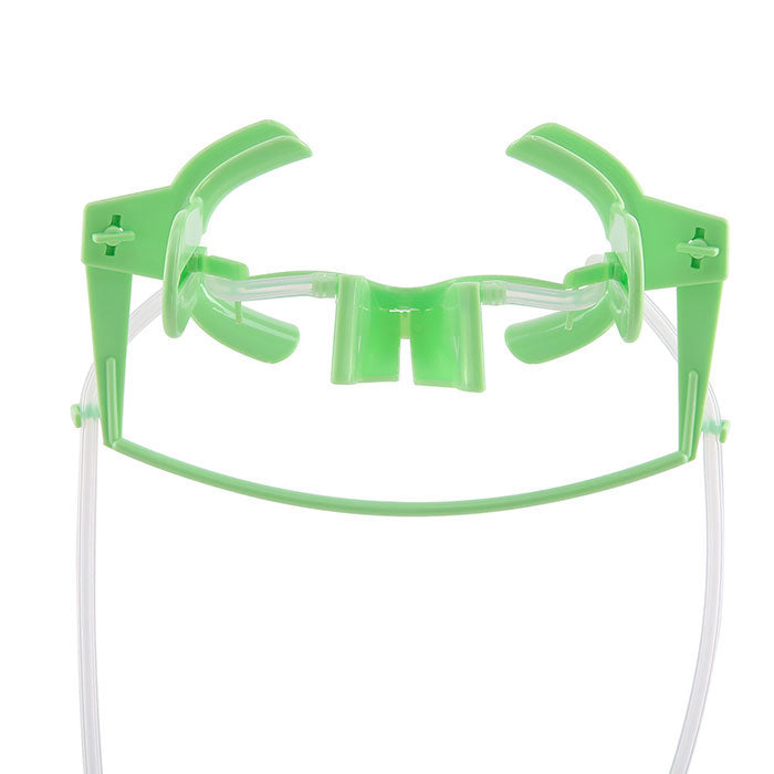 Dental Adjustable Orthodontics Nola Cheek Retractor With Dry Field System White/Green - azdentall.com