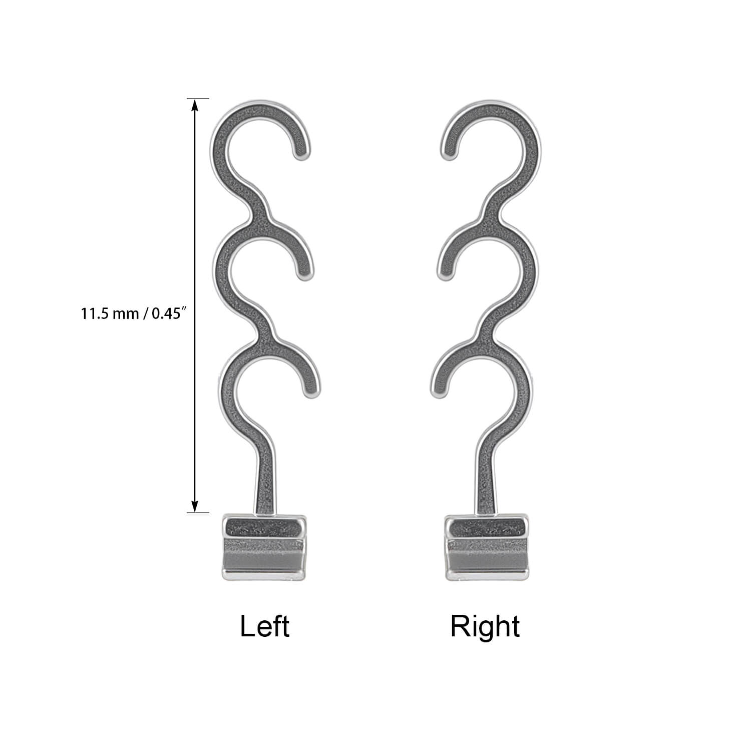 AZDENT Crimpable Hooks Long Right/Left Tube Multi-function 10/Bag - azdentall.com