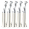 5 Pcs Dental 6:1 Reduction Endo Handpiece Contra Angle Mini Head Push Button - azdentall.com