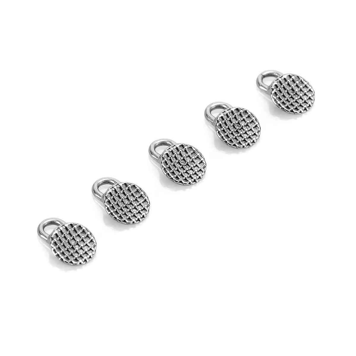 AZDENT Orthodontic Lingual Button Bondable Monoblock Traction Hook Round Base 50pcs/Box - azdentall.com