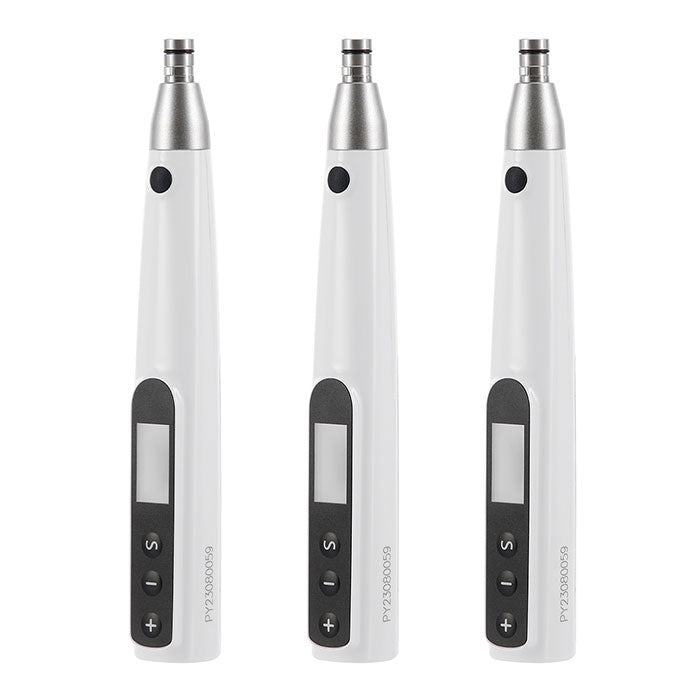 3 Pcs Dental Cordless Hygiene Prophy Handpiece 6 Speed Settings Prophy Angle 360° Rotating - azdentall.com