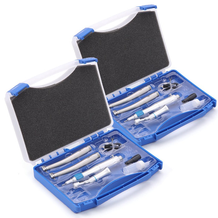 2 sets Dental High and Low Speed Handpiece Kit 2 Holes-azdentall.com