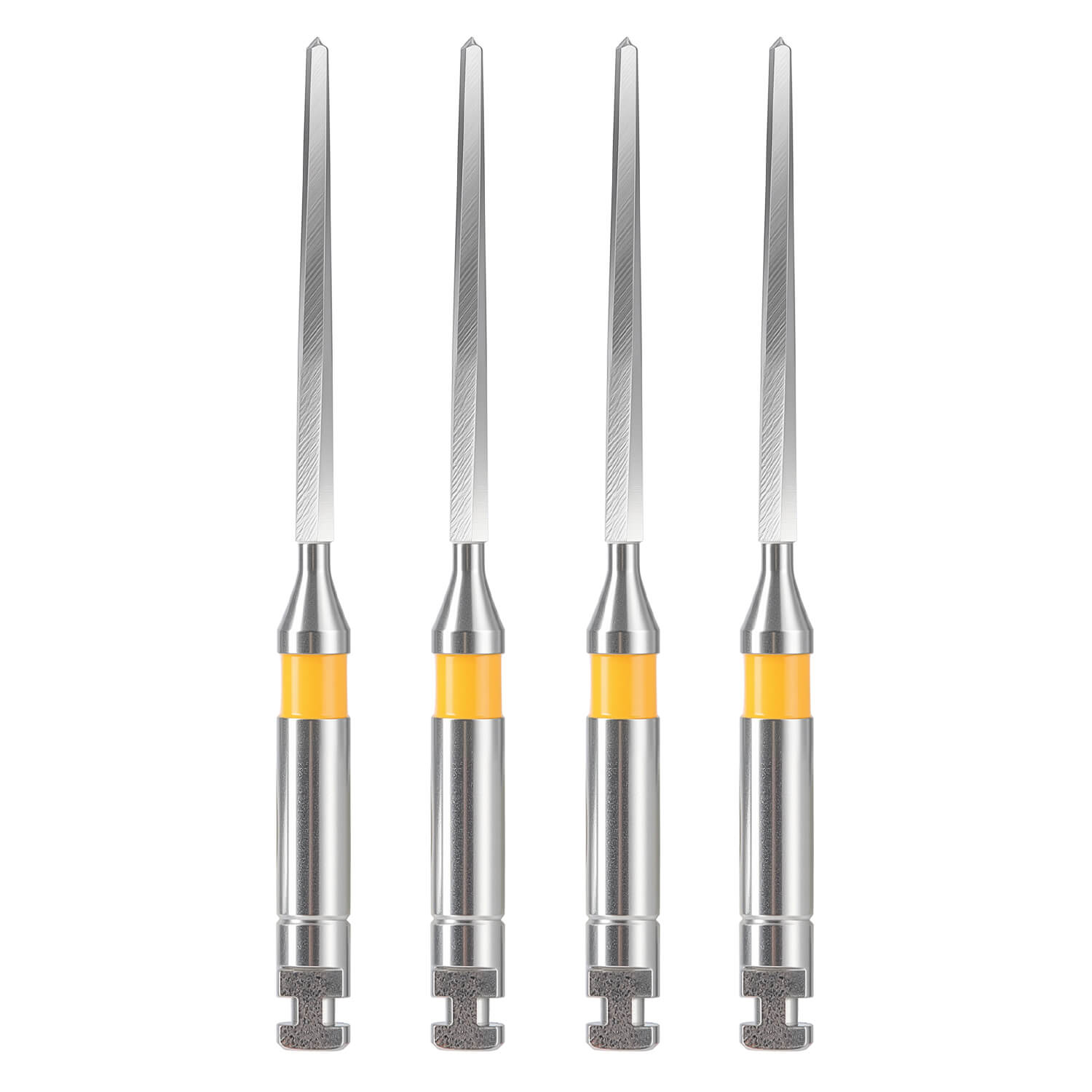 Dental Endo F Drill Reamers Fiber Post Drills Mixed #2 32mm 4pcs/Box - azdentall.com