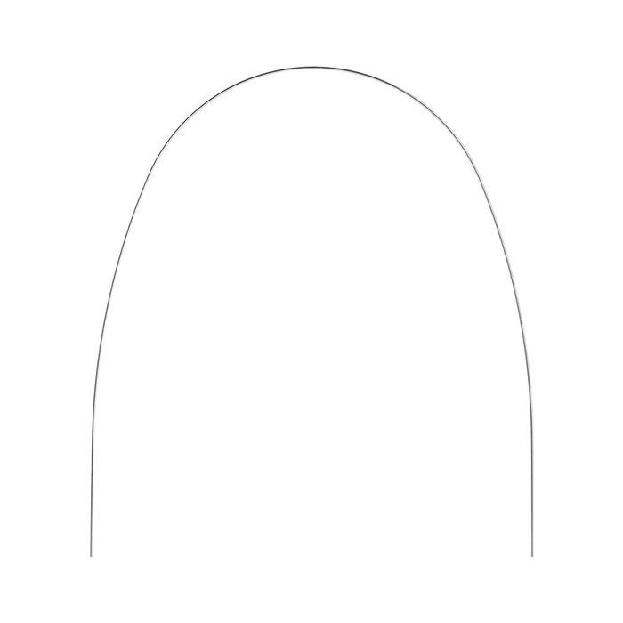 AZDENT Archwire NiTi Super Elastic Ovoid Form Round 0.014 Upper 10pcs/Pack - azdentall.com