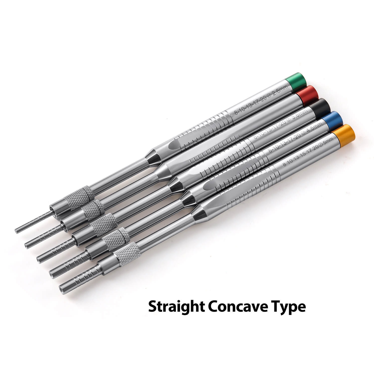Dental Sinus Elevator Tool Stainless Steel Implant Instrument 5pcs/Set - azdentall.com