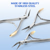 Dental Residual Root Tweezers Tooth Extraction Straight/Curved 45°/90° - azdentall.com