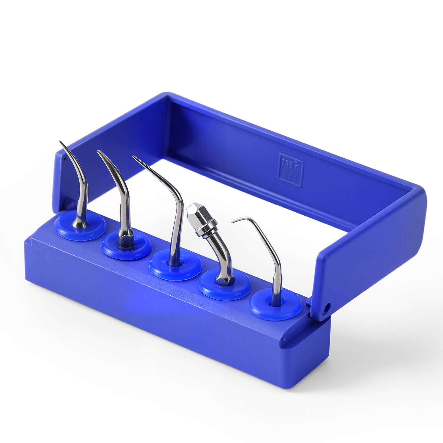 Dental Ultrasonic Scaler Tips Holder 5 Holes Disinfection Storage Case - azdentall.com