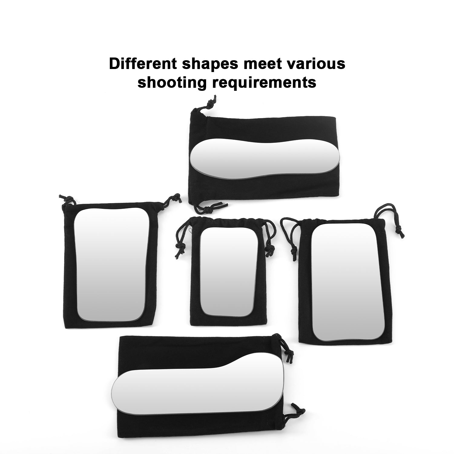 Dental Orthodontic Mirror Photography Double-Sided Glass Intraoral Photo Reflector 5pcs/Box