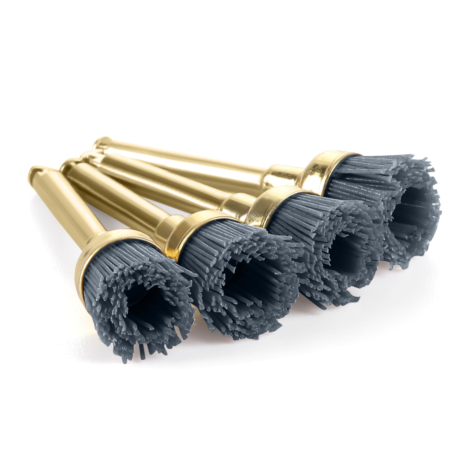 AZDENT Dental Prophy Brushes RA Latch Type Copper Handle Silicon Carbide Bowl 20pcs/Bag