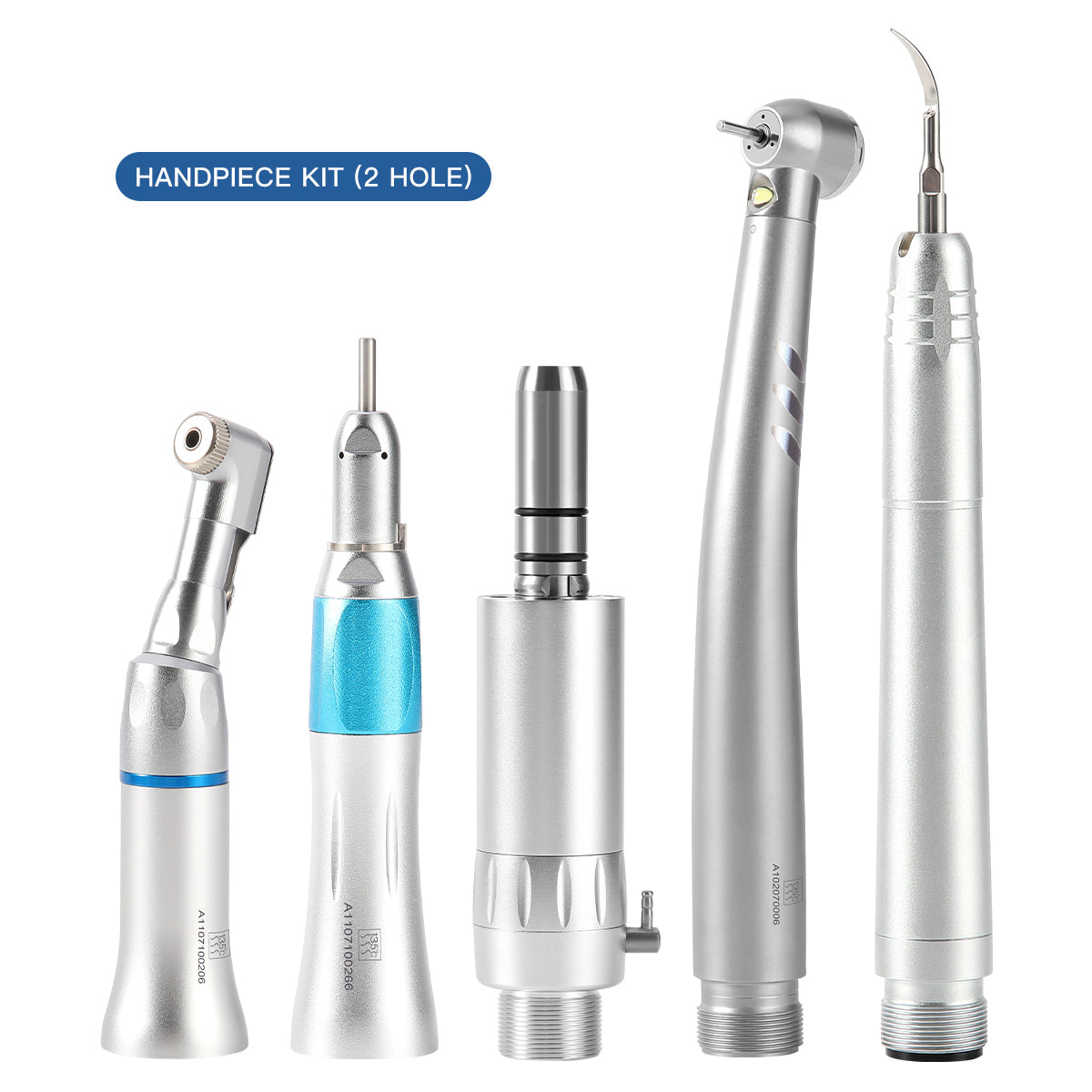 Dental High and Low Speed Handpiece Air Scaler Kit 2 Hole - azdentall.com