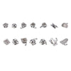 AZDENT Dental Q-type Self-Ligating Brackets MBT .022 Hooks On 345 With Buccal Tubes 28pcs/Box - azdentall.com