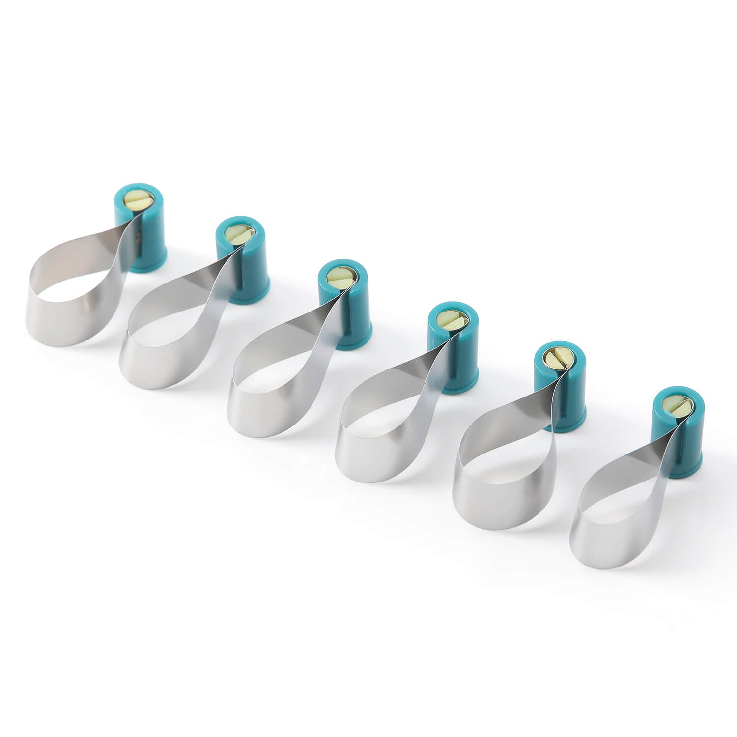 Dental Sectional Contoured Matrix System Double-Side Contoured Anatomically Shaped Matrix Bands with Handle 20Pcs/Set - azdentall.com