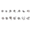 AZDENT Dental Q-type Self-Ligating Brackets Roth/MBT .022 Hooks On 345 With Buccal Tubes 28pcs/Box - azdentall.com