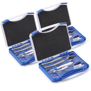 3 sets Dental High and Low Speed Handpiece Kit 4 Holes-azdentall.com