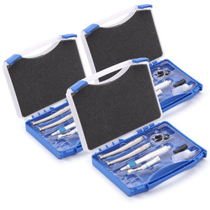 3 sets Dental High and Low Speed Handpiece Kit 2 Holes-azdentall.com