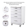 Dental NW-P4 Acrylic Mobile Cart Cabinet With Four Drawers & Two Instrument Tray - azdentall.com