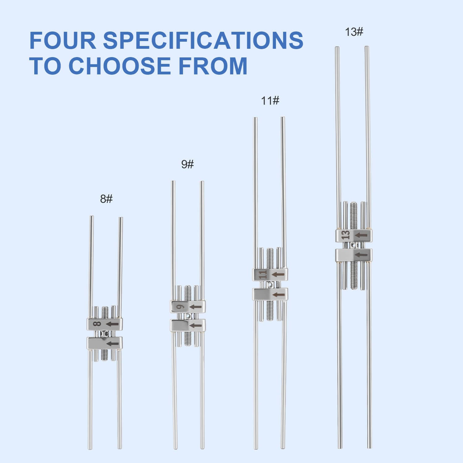 Dental Orthodontic Expansion Screw Arch Expansion 8/9/11/13mm - azdentall.com