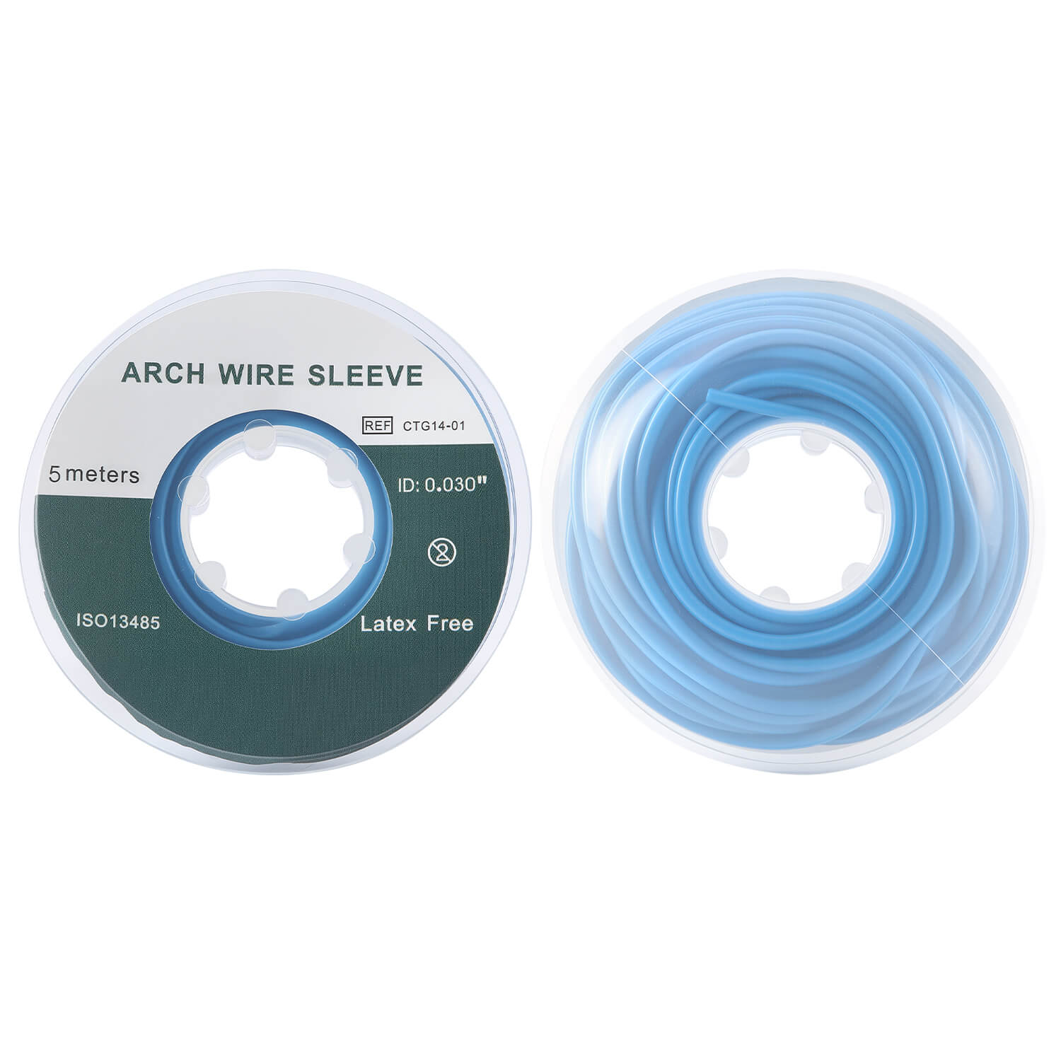 Dental Orthodontic Elastic Archwire Sleeve Tubing Non-latex 5 meters/Roll - azdentall.com