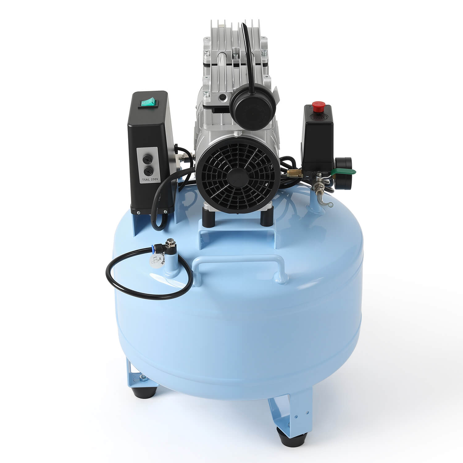 Dental Silent Oil Free Oilless Air Compressor 40L 800W 155L/min for 2PC Dental Chair - azdentall.com