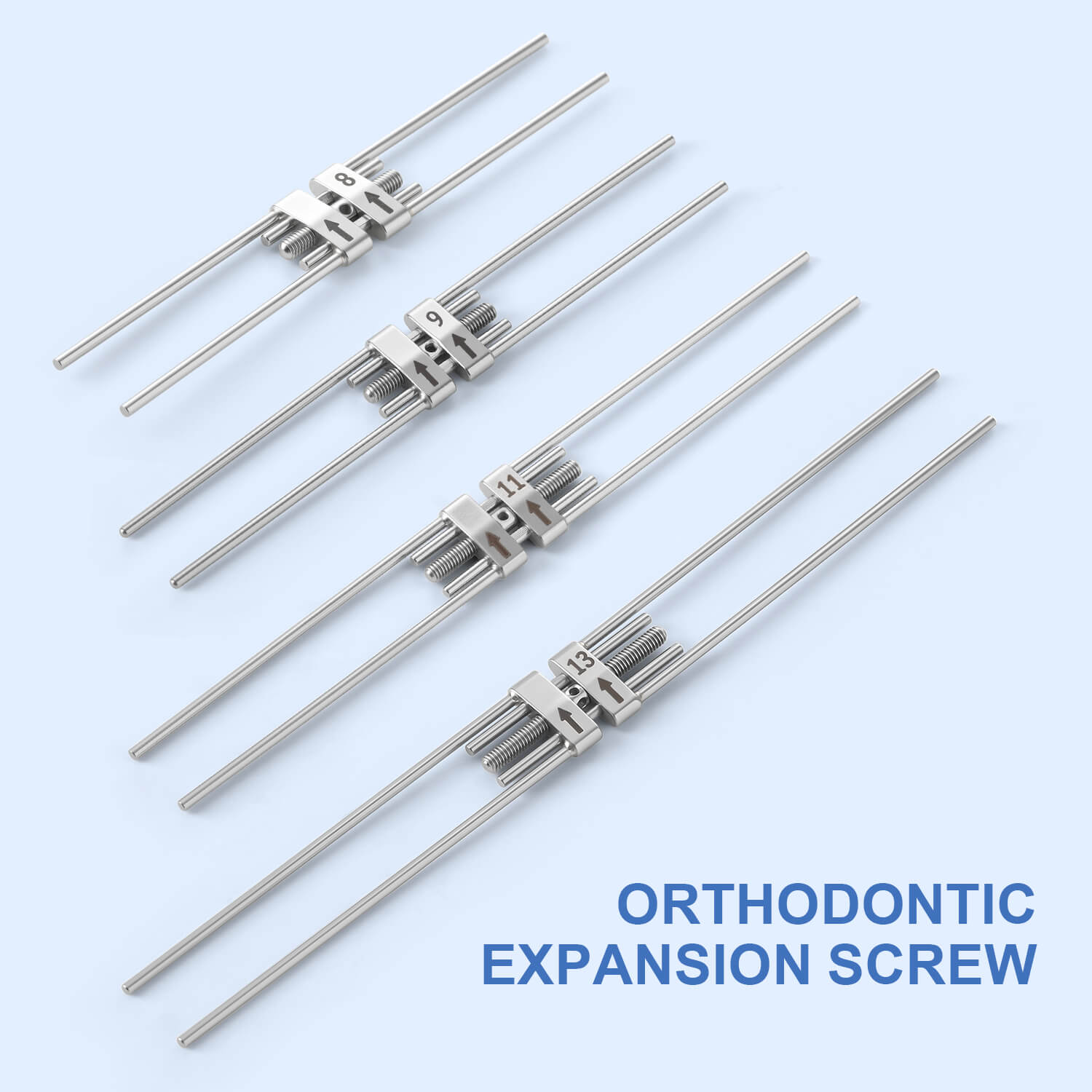 Dental Orthodontic Expansion Screw Arch Expansion 8/9/11/13mm - azdentall.com