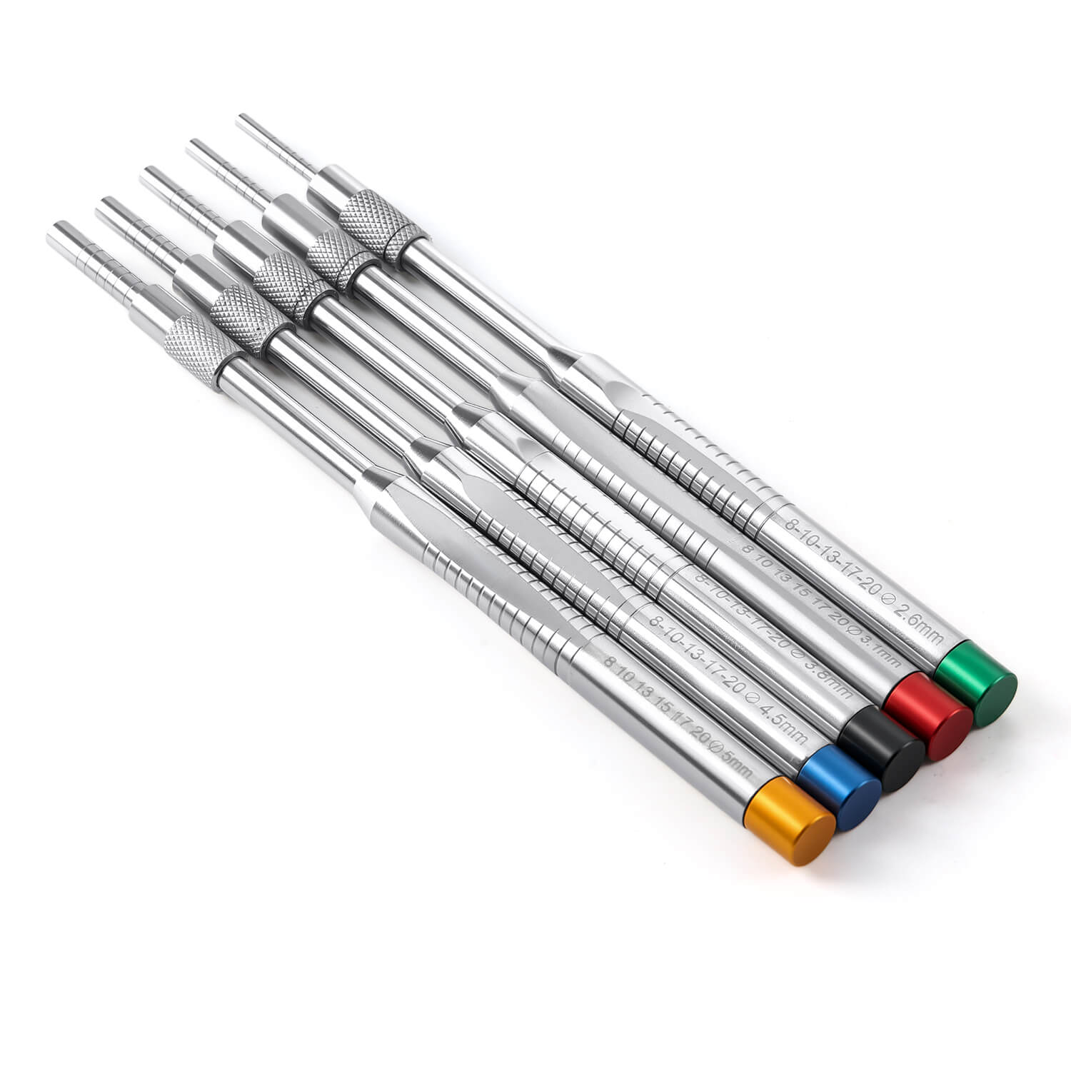 Dental Sinus Elevator Tool Stainless Steel Implant Instrument 5pcs/Set - azdentall.com