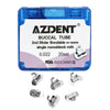 AZDENT Dental Orthodontic Buccal Tube 2nd Molar Bondable Monoblock Non-convertible Roth 0.022 20Sets/Box - azdentall.com