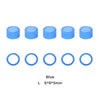 Dental Color Code Rings Universal Silicone Autoclavable L  Blue 100pcs/Box - azdentall.com