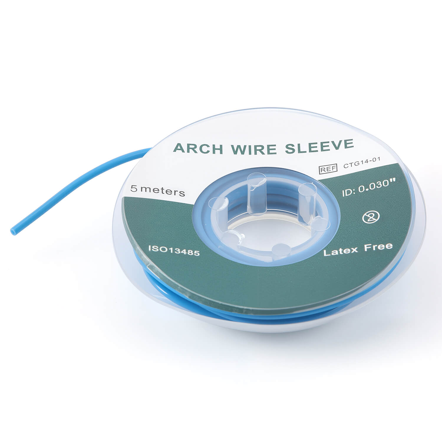 Dental Orthodontic Elastic Archwire Sleeve Tubing Non-latex 5 meters/Roll - azdentall.com