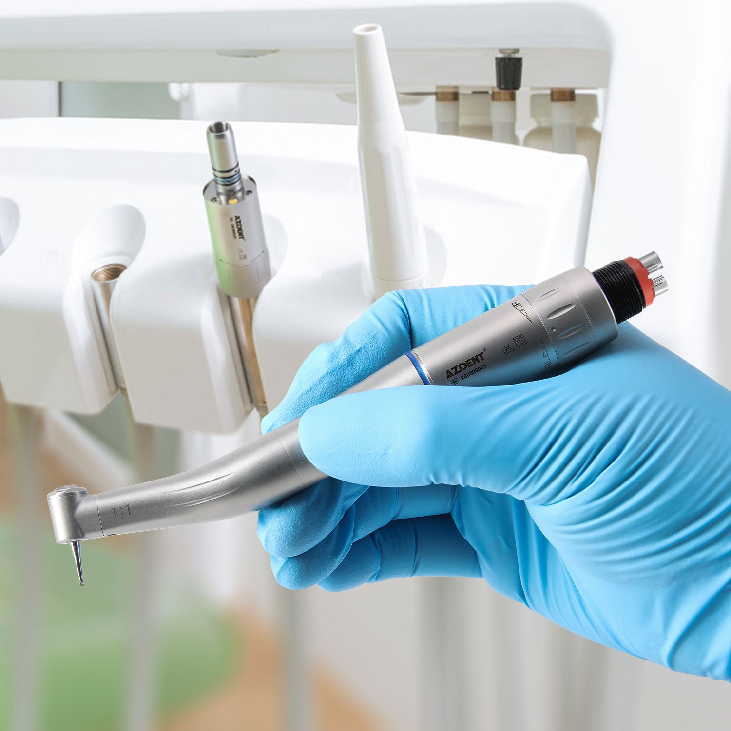 AZDENT 1:1 Inner Air Motor With LED Generator 2/4 Hole - azdentall.com