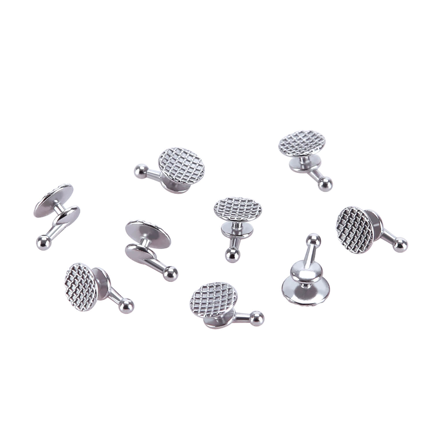 AZDENT Orthodontic Lingual Button with Hook Bondable Monoblock Round Base 50pcs/Box - azdentall.com