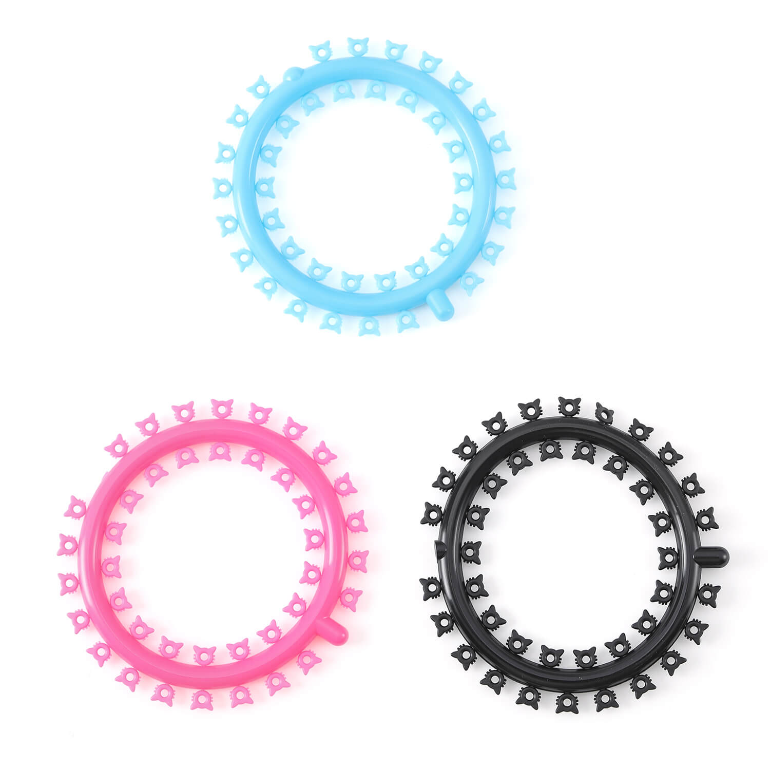 Dental Orthodontics Cartoon Elastic Ligature Ties Cat/Flower Type 1000pcs/Pack - azdentall.com