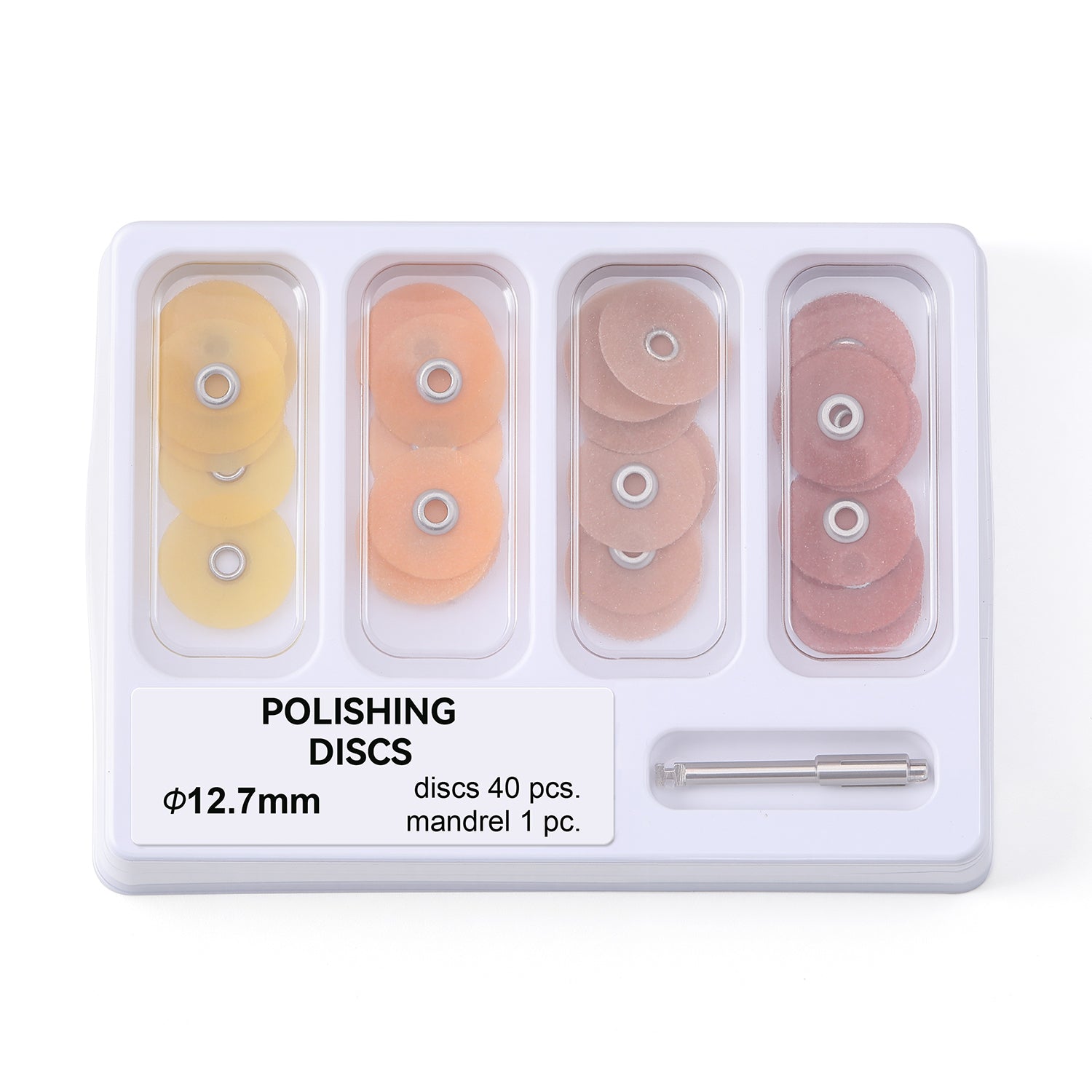 Dental Finishing & Polishing Discs 1/2" or 3/8" Coarse Medium Fine Superfine & Mandrel CA 2.35mm - azdentall.com