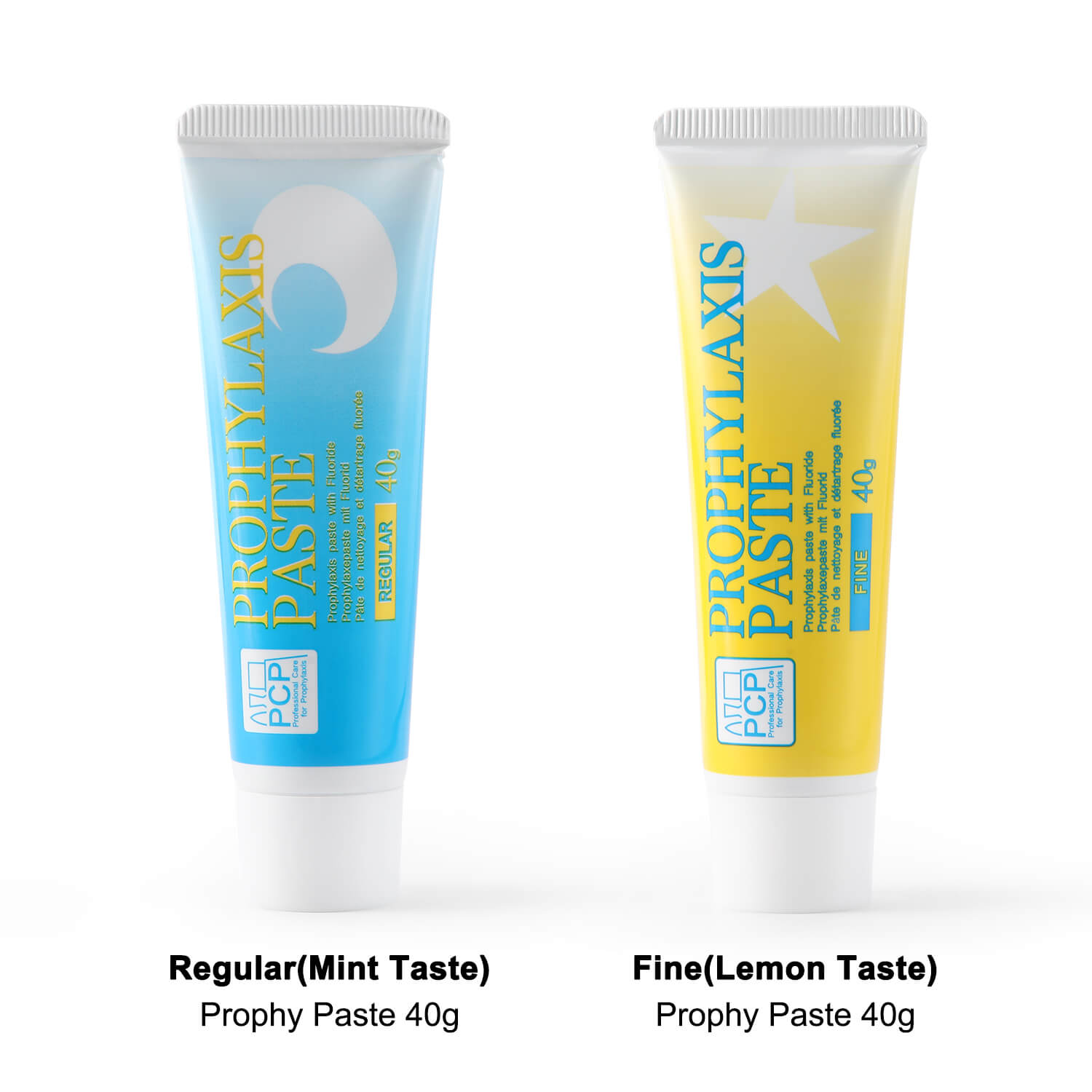 Dental Prophy Pastes 40g Tooth Whitening Polishing Paste Fine Regular Lemon/Mint