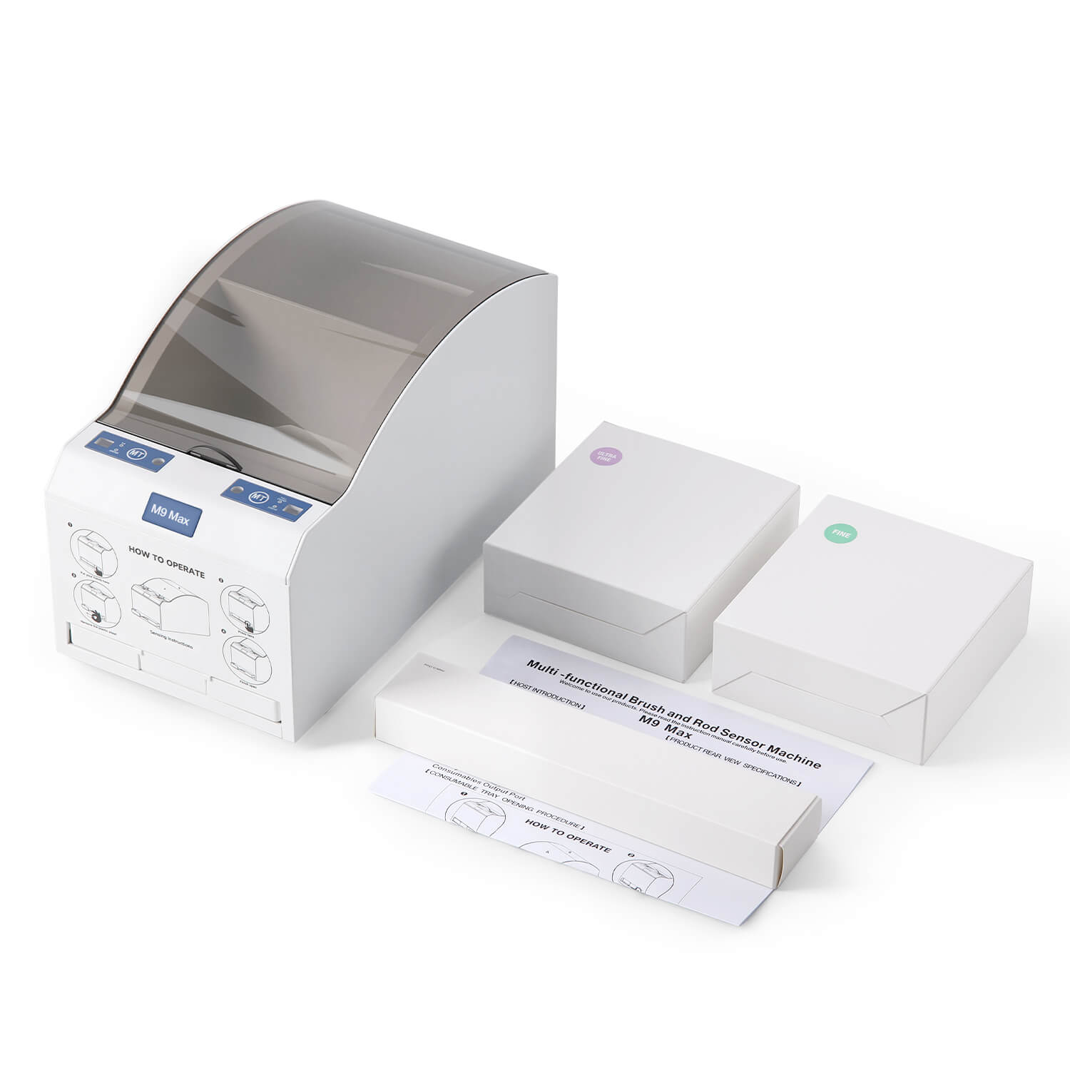 Dental Multi-functional Brush and Rod Sensor Machine - azdentall.com