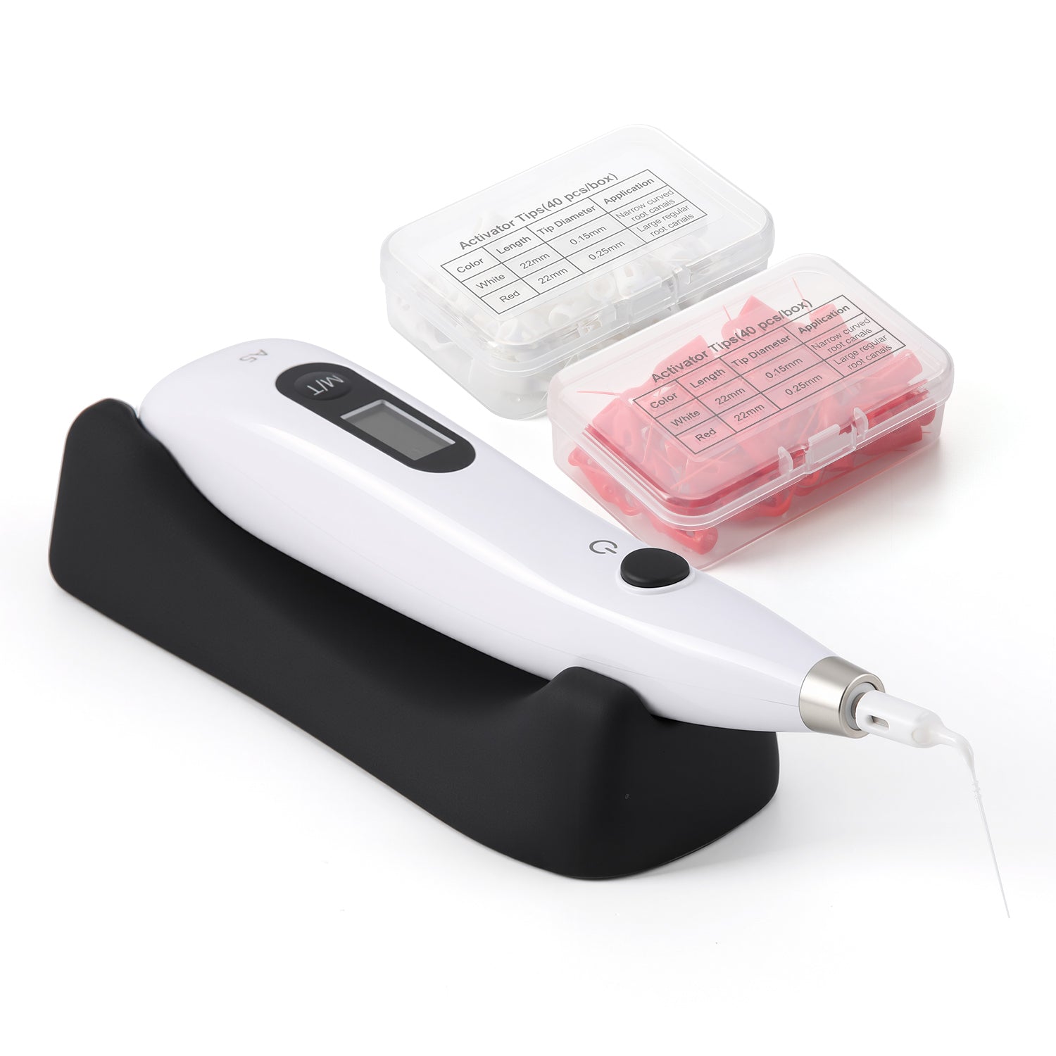 Dental Endo Root Canal Ultrasonic Activator Irrigator with 80Pcs Irrigator Tips - azdentall.com