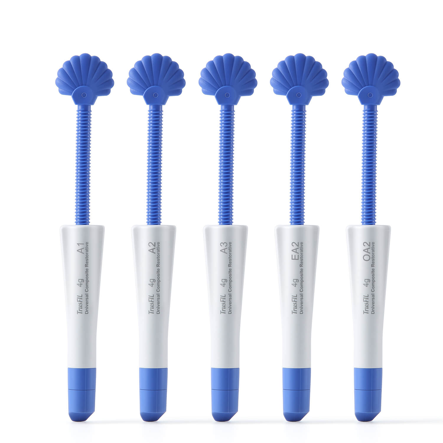 Dental Universal Composite Restorative Resin Light Cure A1 A2 A3 EA2 OA2 4g/Syringe - azdentall.com
