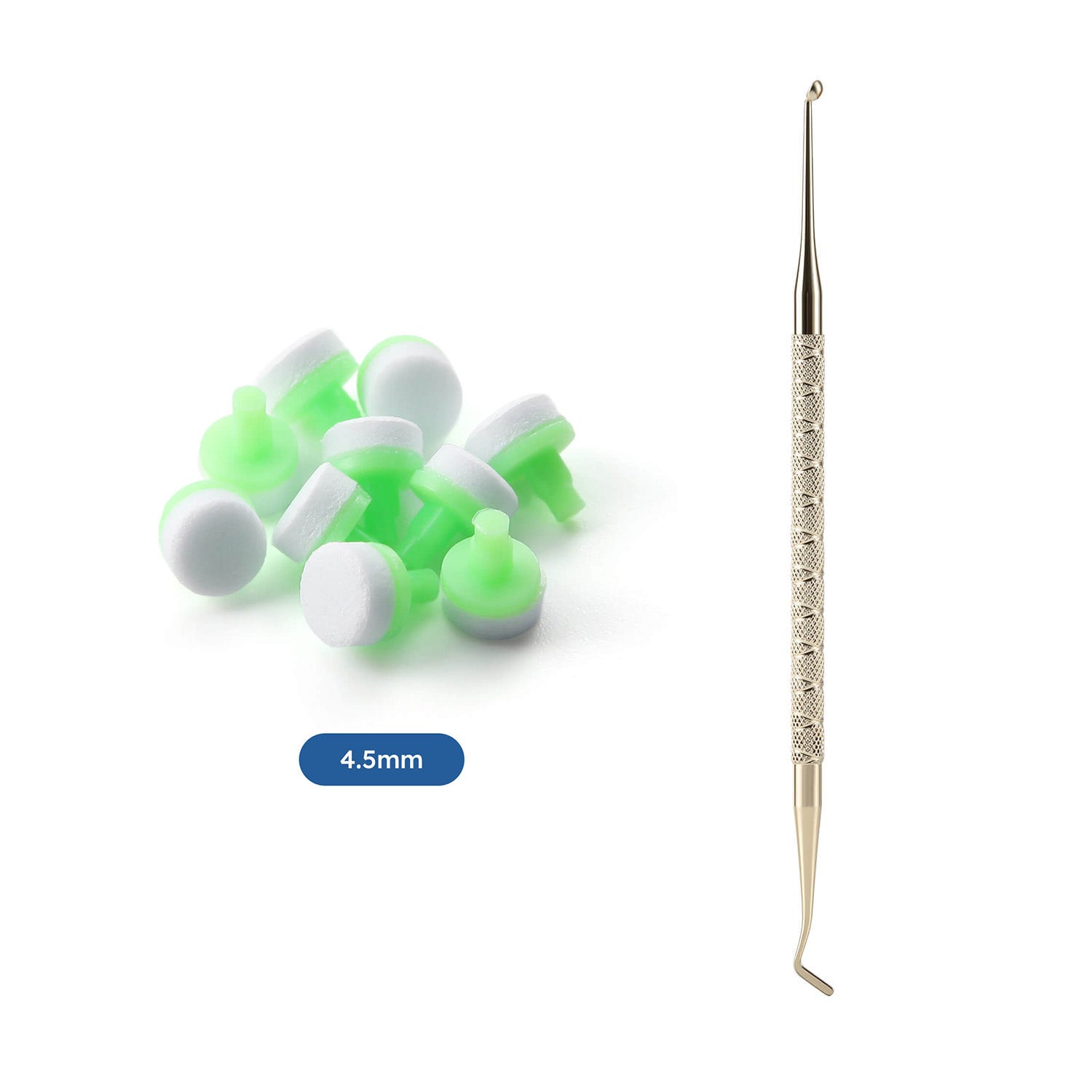 Dental Resin Filling Molding Tools Composite Light Cure Holder Quick Foam Pad