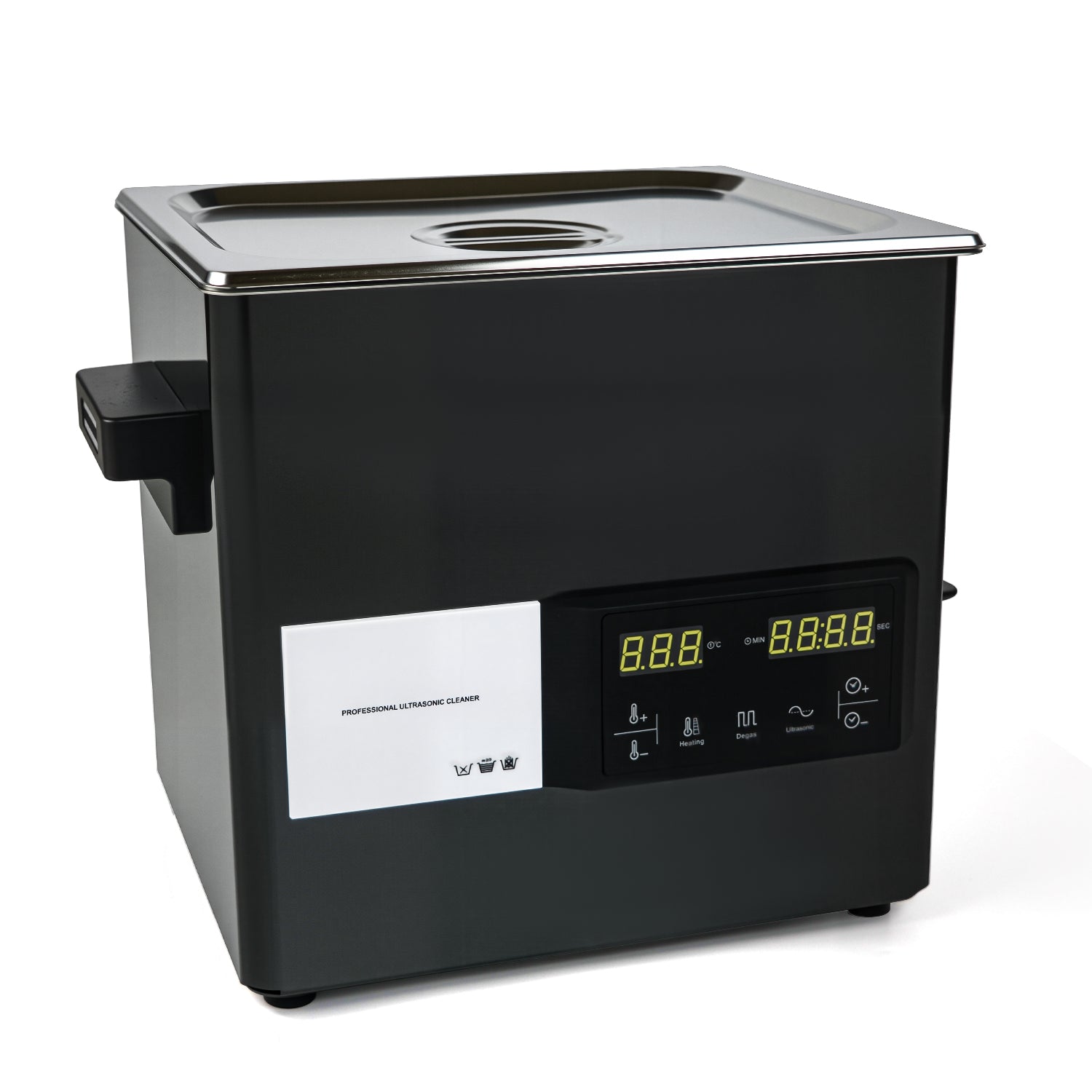 Digital 9L Titanium Ultrasonic Cleaner Touchscreen Three Functional Modes - azdentall.com