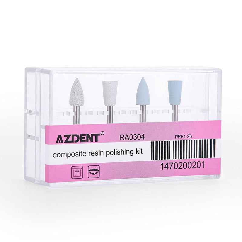 AZDENT Dental Polishing Simple Kit RA 0304 for Composite Resin 4pcs/Kit - azdentall.com