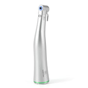 Dental LED Fiber Optic 20:1 Implant Contra Angle Low Speed Handpiece Push Button Stainless Steel Body - azdentall.com