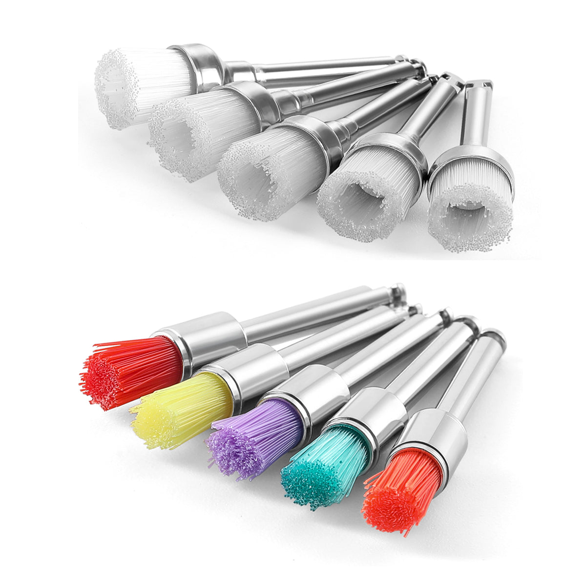 AZDENT Dental Polishing Prophy Brush Nylon 100p/Box - azdentall.com