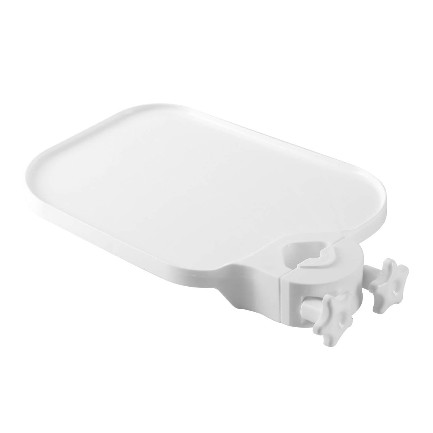 Dental Plastic Adjustable Post Mounted Square Tray Table Dental Chair Accessories - azdentall.com