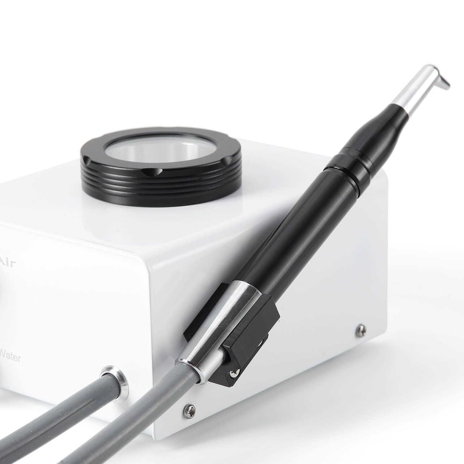 Dental Air Prophy Polisher Teeth Whitening Cleaning Sandblaster Micro Blaster 4 Hole Desktop Type - azdentall.com