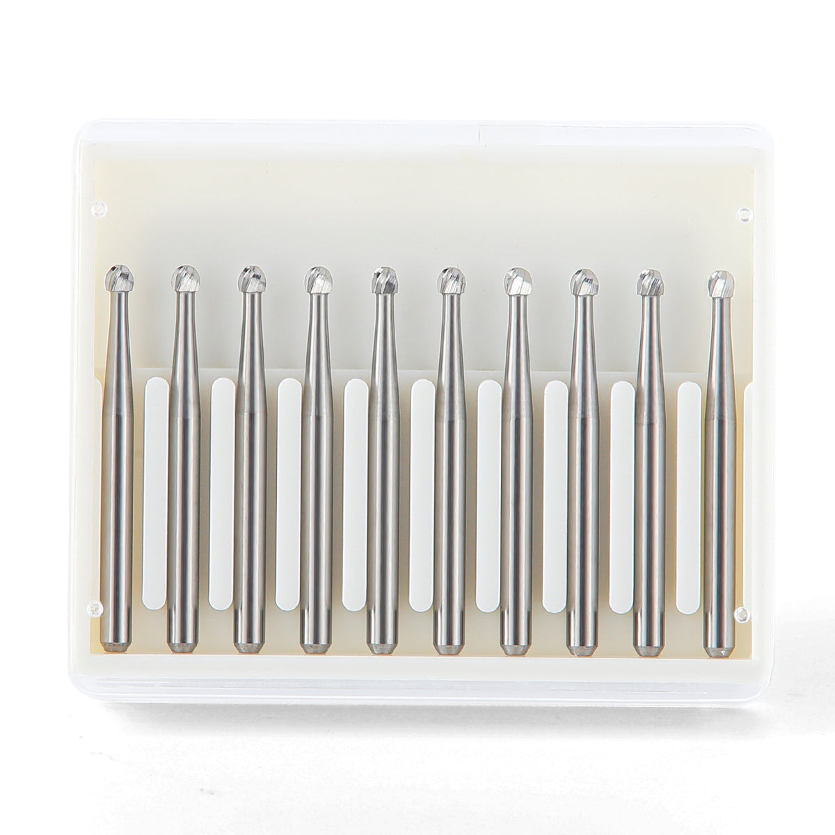 Dental FG #4 Round Carbide Bur 10pcs/Box - azdentall.com