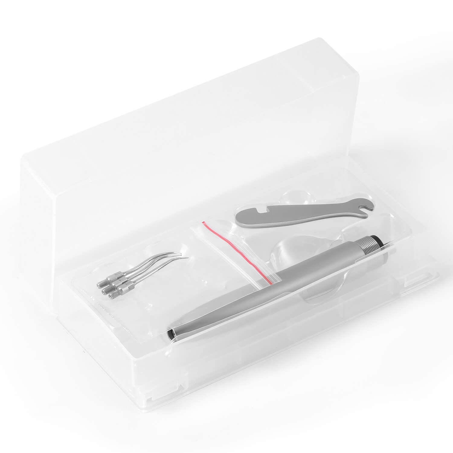 Dental Air Scaler Handpiece Sonic Scaler 4 Holes with SJ1 SJ2 SJ3 Tips - azdentall.com