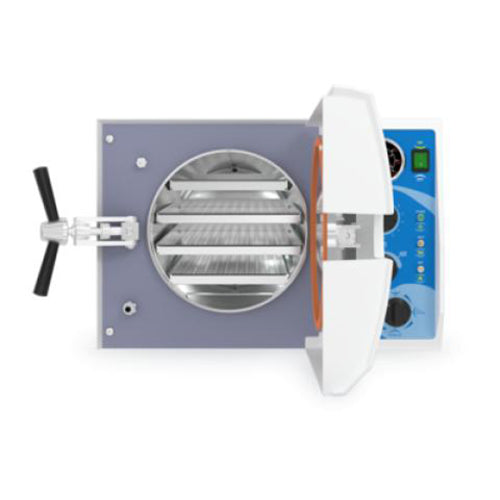 Tuttnauer 2540M Manual Tabletop Autoclave Sterilizer 23L 10"x19" Chamber - azdentall.com