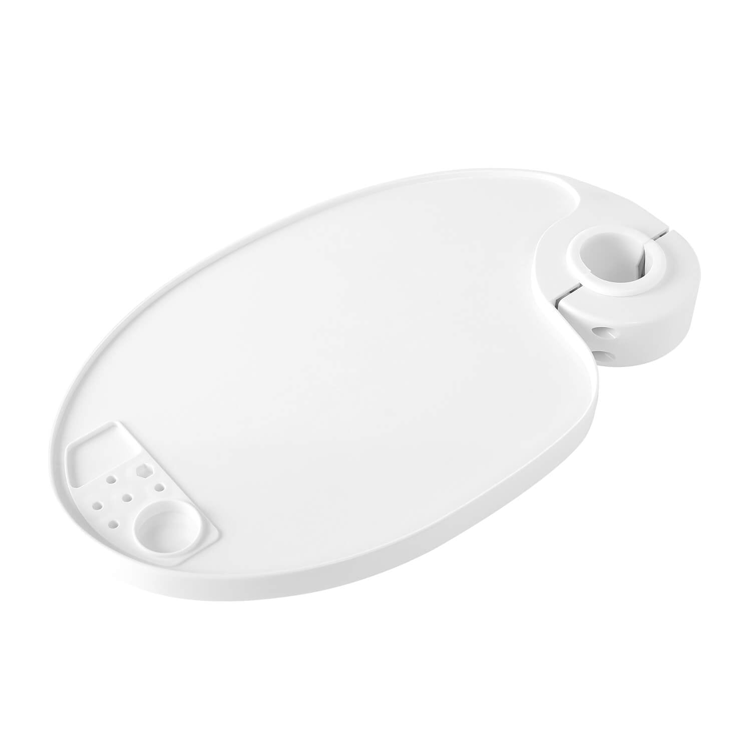 Dental Plastic Post Mounted Tray Fits 45mm Dental Chair Light Post - azdentall.com