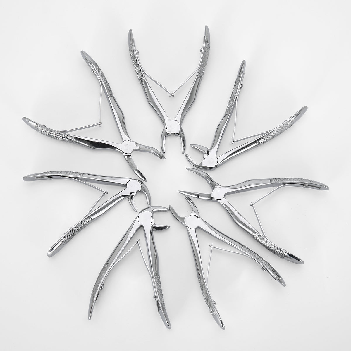 Dental Surgical Tooth Extraction Forceps Pliers for Children 7pcs